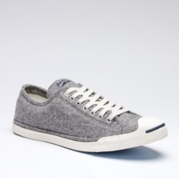 Jack Purcell Plaid Low Cut Converse Sneaker - Picture 1 of 11